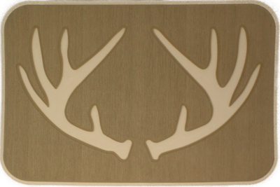 Yeti Tundra 35 Cooler Pad: Saddle over Cream - Deer Antlers - 6mm
