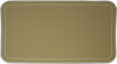Yeti Tundra 45 Cooler Pad: Butterscotch over Cream - Bordered - 6mm