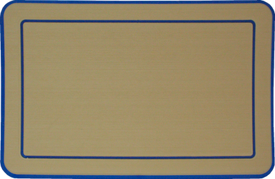 Yeti Roadie 20 Cooler Pad: Butterscotch over Aegean Blue - Bordered - 6mm