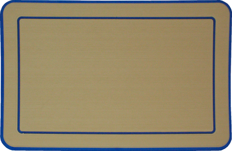 Yeti Roadie 20 Cooler Pad: Butterscotch over Aegean Blue - Bordered - 6mm