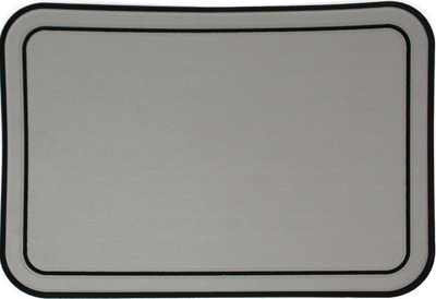 Yeti Tundra 35 Cooler Pad: Mist Gray over Black - Bordered - 6mm