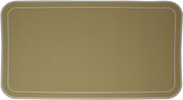 Yeti Tundra 45 Cooler Pad: Butterscotch over Cream - Bordered - 6mm