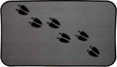 Yeti Tundra 45 Cooler Pad: Slate Gray over Black - Deer Tracks - 6mm