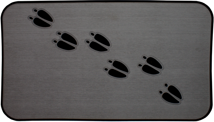 Yeti Tundra 45 Cooler Pad: Slate Gray over Black - Deer Tracks - 6mm