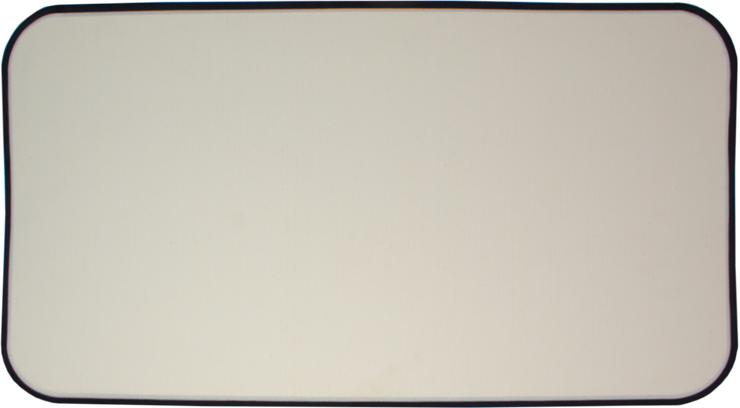Yeti Tundra 45 Cooler Pad: Cream over Black - Brushed - 6mm