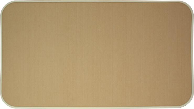 Yeti Tundra 45 Cooler Pad: Teak over Cream - Brushed - 6mm