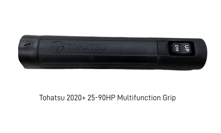 TillerPillar: a Carbon Fiber Tiller Extension for Tohatsu 2020+ 25-90HP Multifunction Motors